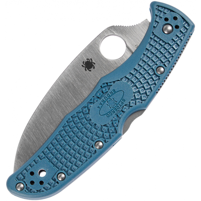 Ніж складаний Spyderco Endura 4 Lightweight Wharncliffe K390 Blue C10FPWK390