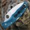 Ніж складаний Spyderco Endura 4 Lightweight Wharncliffe K390 Blue C10FPWK390