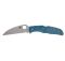 Ніж складаний Spyderco Endura 4 Lightweight Wharncliffe K390 Blue C10FPWK390