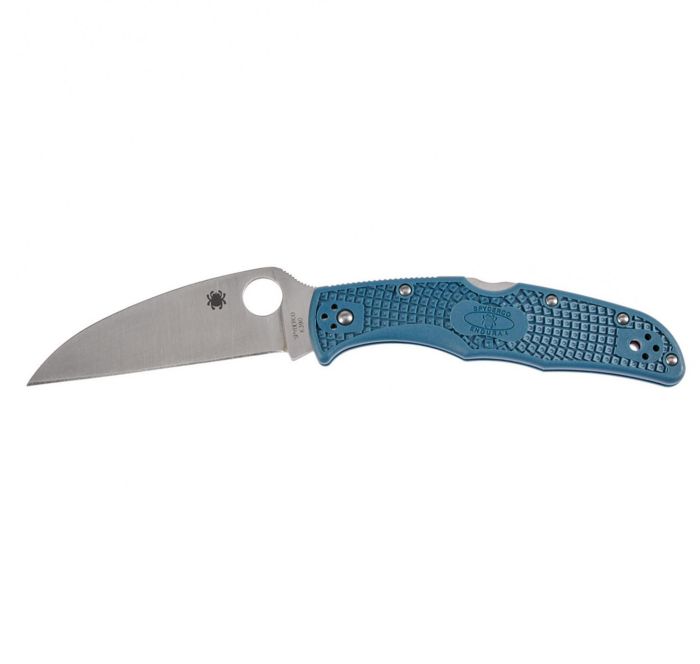 Ніж складаний Spyderco Endura 4 Lightweight Wharncliffe K390 Blue C10FPWK390
