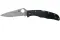 Ніж складаний Spyderco Endura 4 Thin Blue Line Partly Serrated C10FPSBKBL