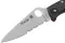 Ніж складаний Spyderco Endura 4 Thin Red Line Partly Serrated C10FPSBKRD