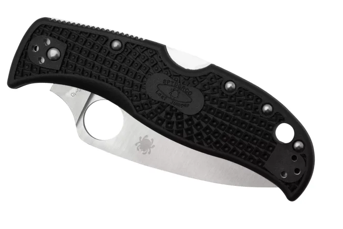 Ніж складаний Spyderco Leafjumper Lightweight VG-10 Black FRN C262PBK