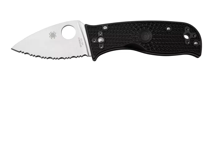 Ніж складаний Spyderco Lil Temperance 3 Lightweight Serrated C69SBK3