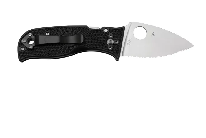 Ніж складаний Spyderco Lil Temperance 3 Lightweight Serrated C69SBK3