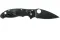 Ніж складаний Spyderco Manix 2 CTS-BD1N Lightweight Black Blade C101PBBK2