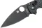 Ніж складаний Spyderco Manix 2 CTS-BD1N Lightweight Black Blade C101PBBK2