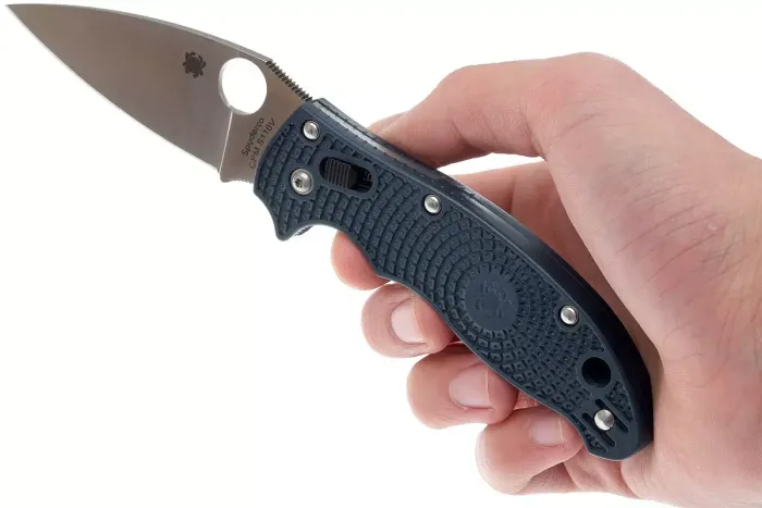 Ніж складаний Spyderco Manix 2 CPM S110V Lightweight Dark blue C101PDBL2