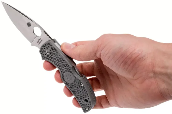 Ніж складаний Spyderco Native 5 Maxamet Steel Gray C41PGY5