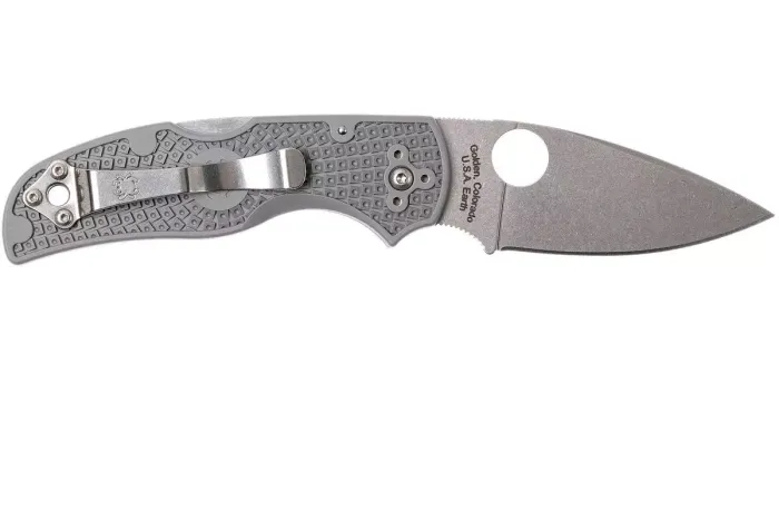 Ніж складаний Spyderco Native 5 Maxamet Steel Gray C41PGY5