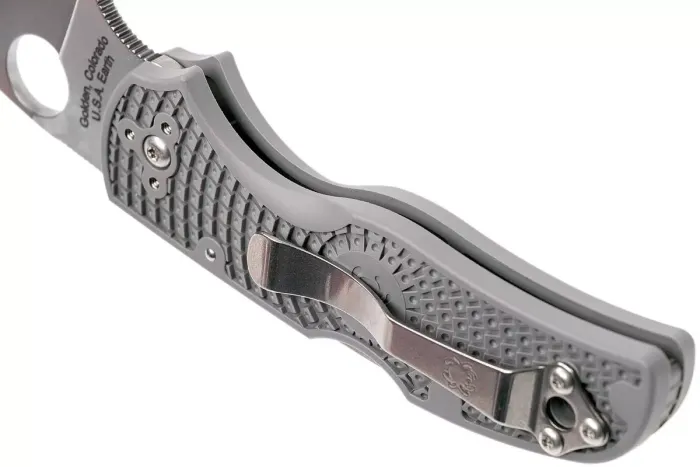 Ніж складаний Spyderco Native 5 Maxamet Steel Gray C41PGY5