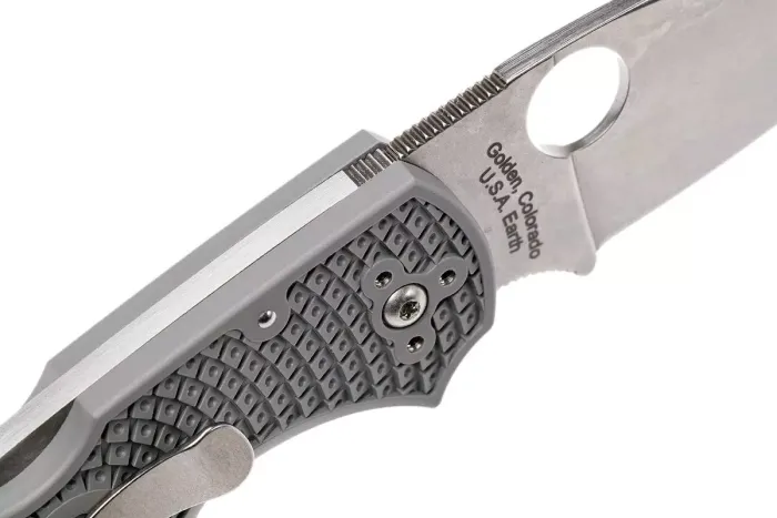 Ніж складаний Spyderco Native 5 Maxamet Steel Gray C41PGY5
