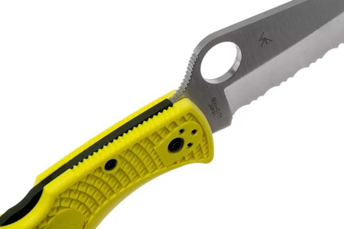 Ніж складаний Spyderco Pacific Salt 2 Serrated Yellow C91SYL2