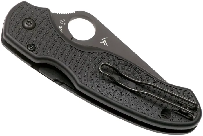 Ніж складаний Spyderco Para 3 CTS-BD1N Black Blade FRN C223PBBK