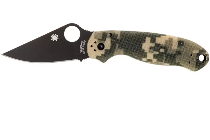 Ніж складаний Spyderco Para 3 G10 Camo Black Blade C223GPCMOBK
