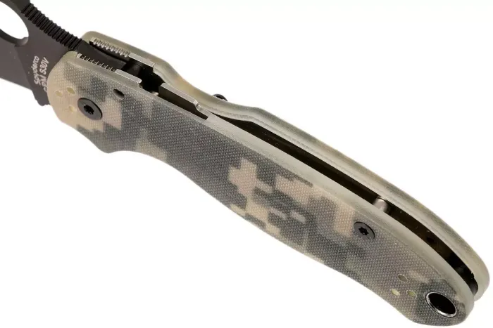 Ніж складаний Spyderco Para 3 G10 Camo Black Blade C223GPCMOBK
