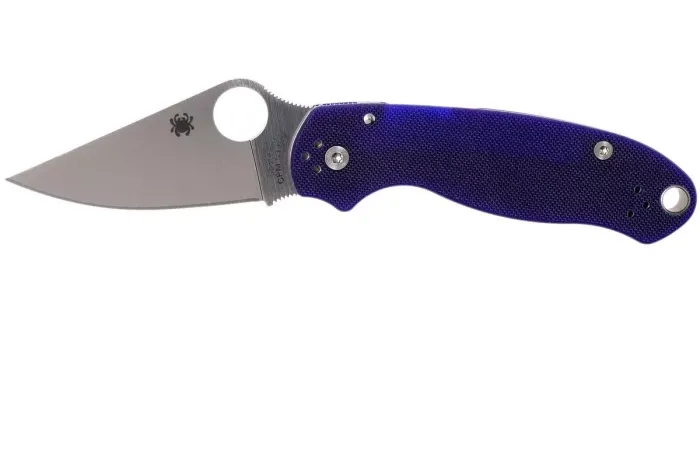 Ніж складаний Spyderco Para 3 S110V Dark Blue C223GPDBL