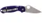 Ніж складаний Spyderco Para 3 S110V Dark Blue C223GPDBL