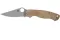 Ніж складаний Spyderco Para Military 2 Brown Micarta CPM Cru-Wear C81MPCW2