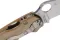 Ніж складаний Spyderco Para Military 2 Brown Micarta CPM Cru-Wear C81MPCW2