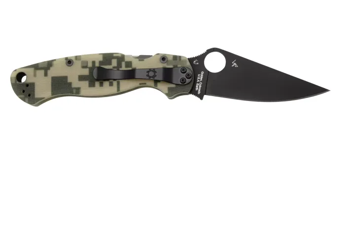 Ніж складаний Spyderco Para Military 2 Camo Black C81GPCMOBK2