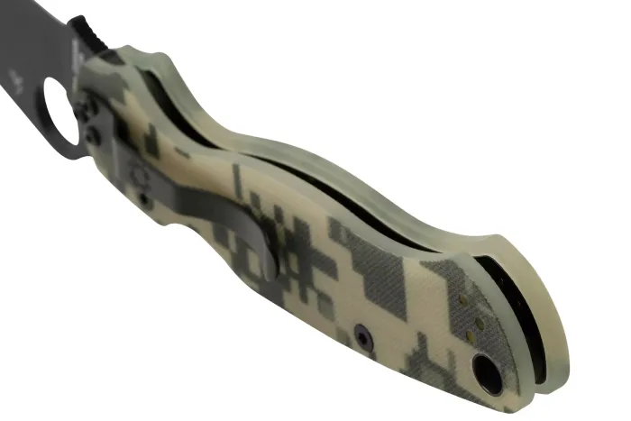 Ніж складаний Spyderco Para Military 2 Camo Black C81GPCMOBK2