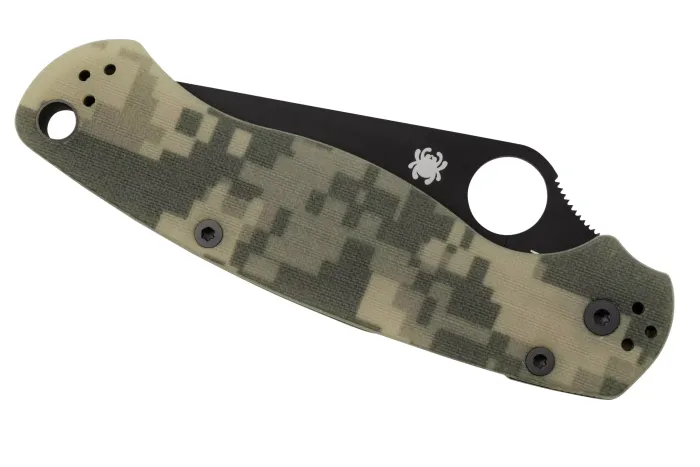 Ніж складаний Spyderco Para Military 2 Camo Black C81GPCMOBK2