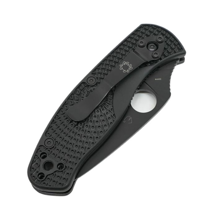 Ніж складаний Spyderco Persistence Lightweight FRN Serrated Black C136SBBK