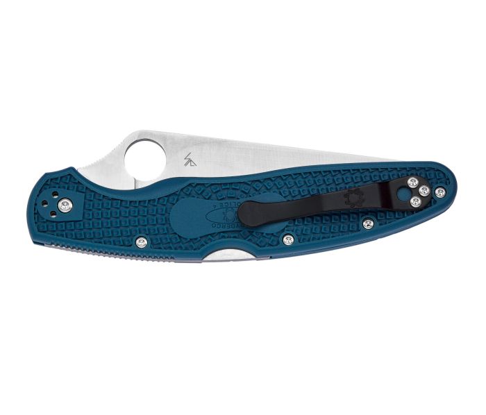 Ніж складаний Spyderco Police 4 FRN Blue C07FP4K390
