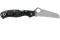 Ніж складаний Spyderco Rescue 3 Thin Blue Line Serrated C14FSBKBL3