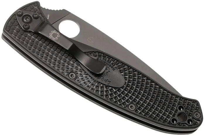 Ніж кишеньковий Spyderco Resilience Black Blade C142PBBK