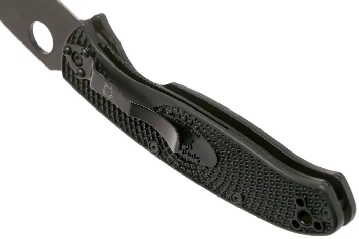 Ніж кишеньковий Spyderco Resilience Black Blade C142PBBK