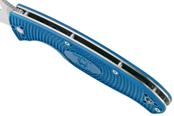 Ніж складаний Spyderco Resilience Lightweight S35VN FRN Blue C142PBL