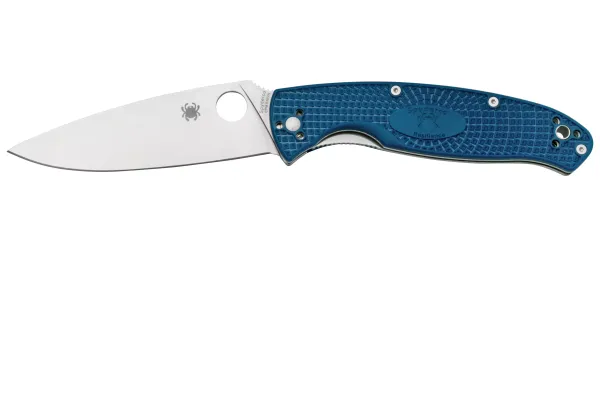 Ніж складаний Spyderco Resilience Lightweight S35VN FRN Blue C142PBL