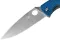 Ніж складаний Spyderco Resilience Lightweight S35VN FRN Blue C142PBL