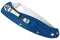 Ніж складаний Spyderco Resilience Lightweight S35VN FRN Blue C142PBL