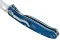 Ніж складаний Spyderco Resilience Lightweight S35VN Partly Serrated FRN Blue C142PSBL