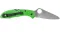 Ніж складаний Spyderco Salt 2 Plainedge LC200N Green C88FPGR2