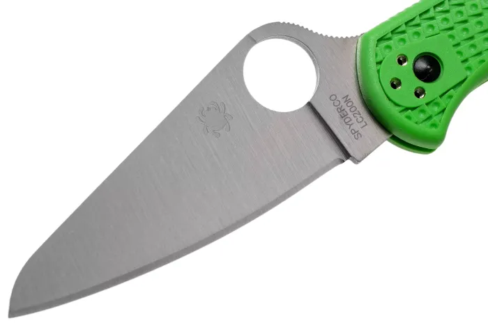 Ніж складаний Spyderco Salt 2 Plainedge LC200N Green C88FPGR2