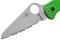Ніж складаний Spyderco Salt 2 Serrated LC200N Green C88FSGR2