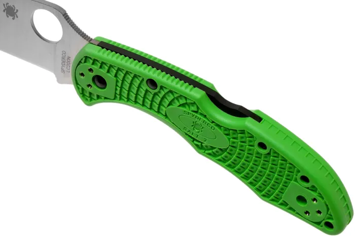 Ніж складаний Spyderco Salt 2 Wharncliffe LC200N Green C88FPWCGR2