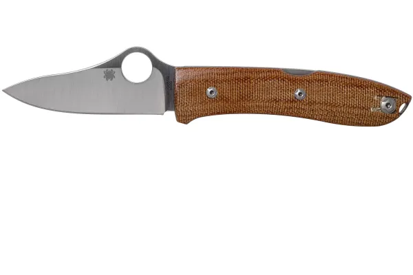 Ніж складаний Spyderco SpyOpera Brown Canvas Micarta C255CMP