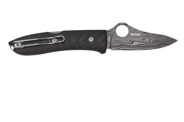 Ніж складаний Spyderco SpyOpera Carbon Fiber Damasteel Thor C255CFPD