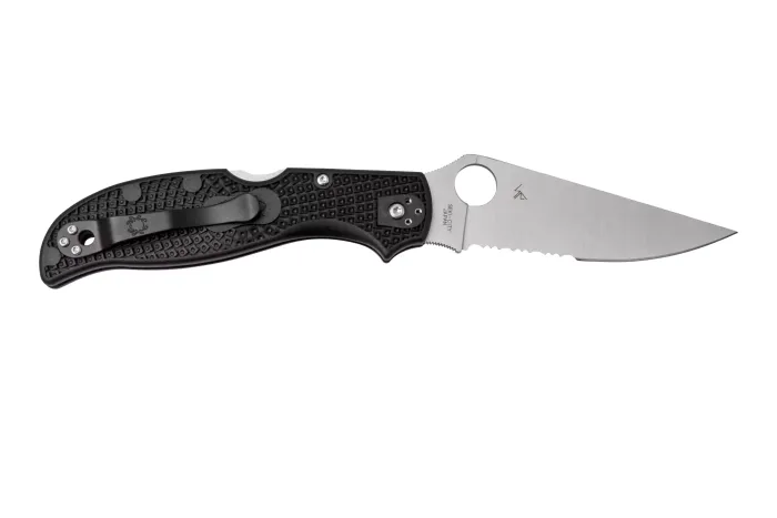 Ніж складаний Spyderco Stretch 2 XL Partially Serrated FRN C258PSBK