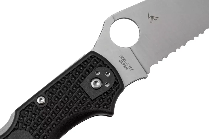 Ніж складаний Spyderco Stretch 2 XL Partially Serrated FRN C258PSBK