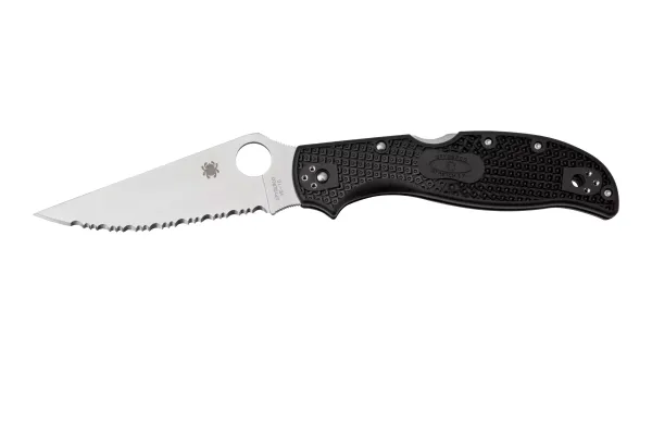 Ніж складаний Spyderco Stretch 2 XL Serrator FRN C258SBK