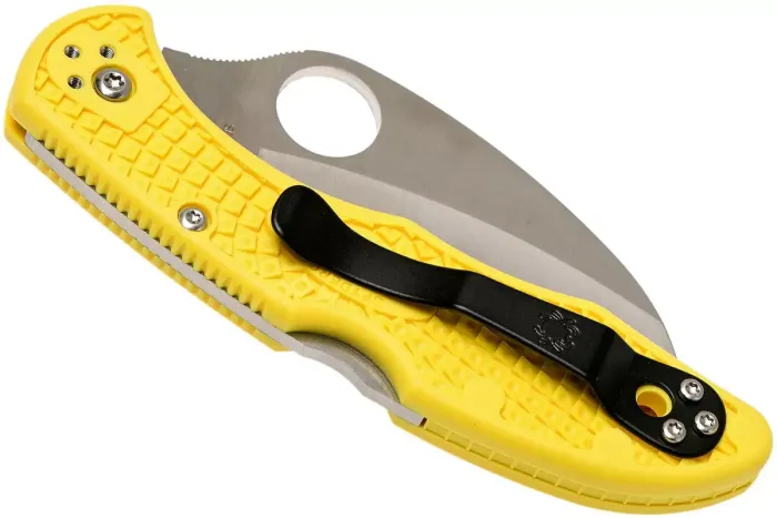 Ніж складаний Spyderco Tasman Salt 2 Serrated Yellow C106SYL2