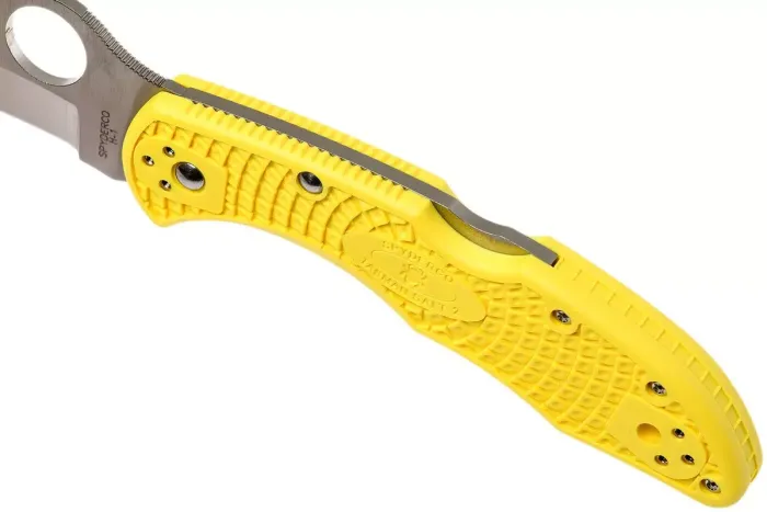 Ніж складаний Spyderco Tasman Salt 2 Yellow C106PYL2