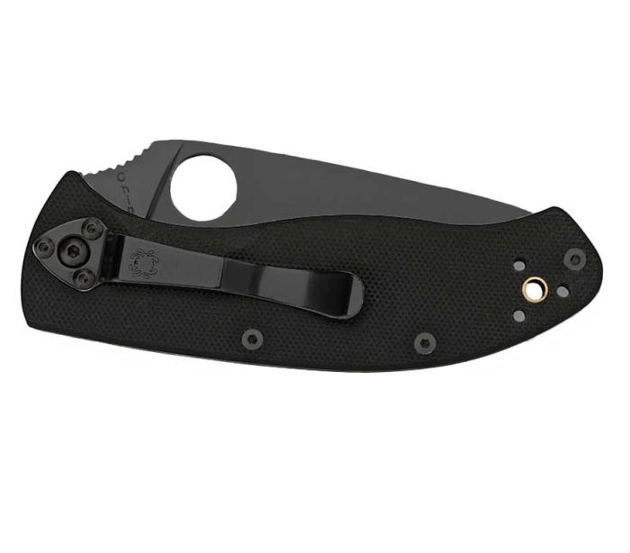 Ніж складаний Spyderco Tenacious Half Serrated C122GBBKPS