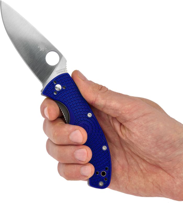 Ніж Spyderco Tenacious Lightweight CPM S35VN Blue C122PBL